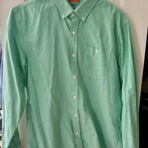 Jack Spade Green Casual Button Down Shirt